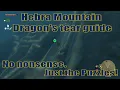Tabantha Hills dragon s tear guide Zelda TOTK