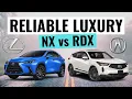 2024 Lexus NX 350 VS Acura RDX Reliable Luxury SUV Comparison Review