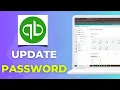 How to Update Your Password in Your Intuit Account Step by Step 2025