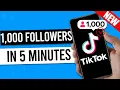 Download Lagu How To Get 1000 Followers on TikTok in 5 Minutes (REAL PROOF)