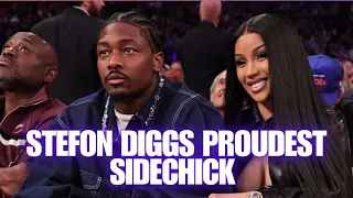 Side Chick CardiB Embarrassed By Stefan Diggs As He Cheers On His Favorite Cheerleader GO TEAM