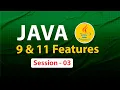 Java 9 and 11 Features Session - 03 Ashok IT