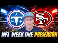 TENNESSEE TITANS vs SAN FRANCISCO 49ERS Live Streaming Watch Party NFL Football 2026