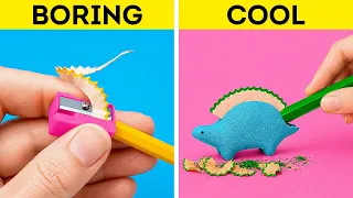 Okul Malzemelerini Güçlendir! ✏️ Eğlenceli Kendin Yap Projeleri ve Pratik