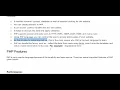 WEbTech Unit 4 - Topic 001 Introduction and Features of PHP