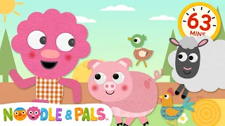 Forward and Back + More | Nursery Rhymes, Movement Songs, Routine Songs | Noodle & Pals