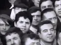 Download Lagu Liverpool fans on the Kop sing ‘She Loves You’ by The Beatles in 1964.