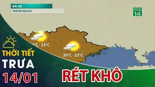 Chênh lệch nhiệt độ ngày và đêm lớn, miền Bắc rét khô | VTC14