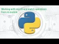 87 Complete Python Basics for Automation - Working With Search and Match Operations from re Module
