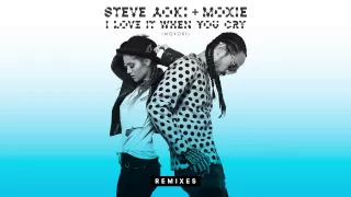 Download Steve Aoki \u0026 Moxie - I Love It When You Cry (Moxoki) [Caked Up Remix] [Cover Art] MP3