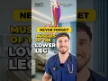 Easily remember lower leg muscles with this memory trick