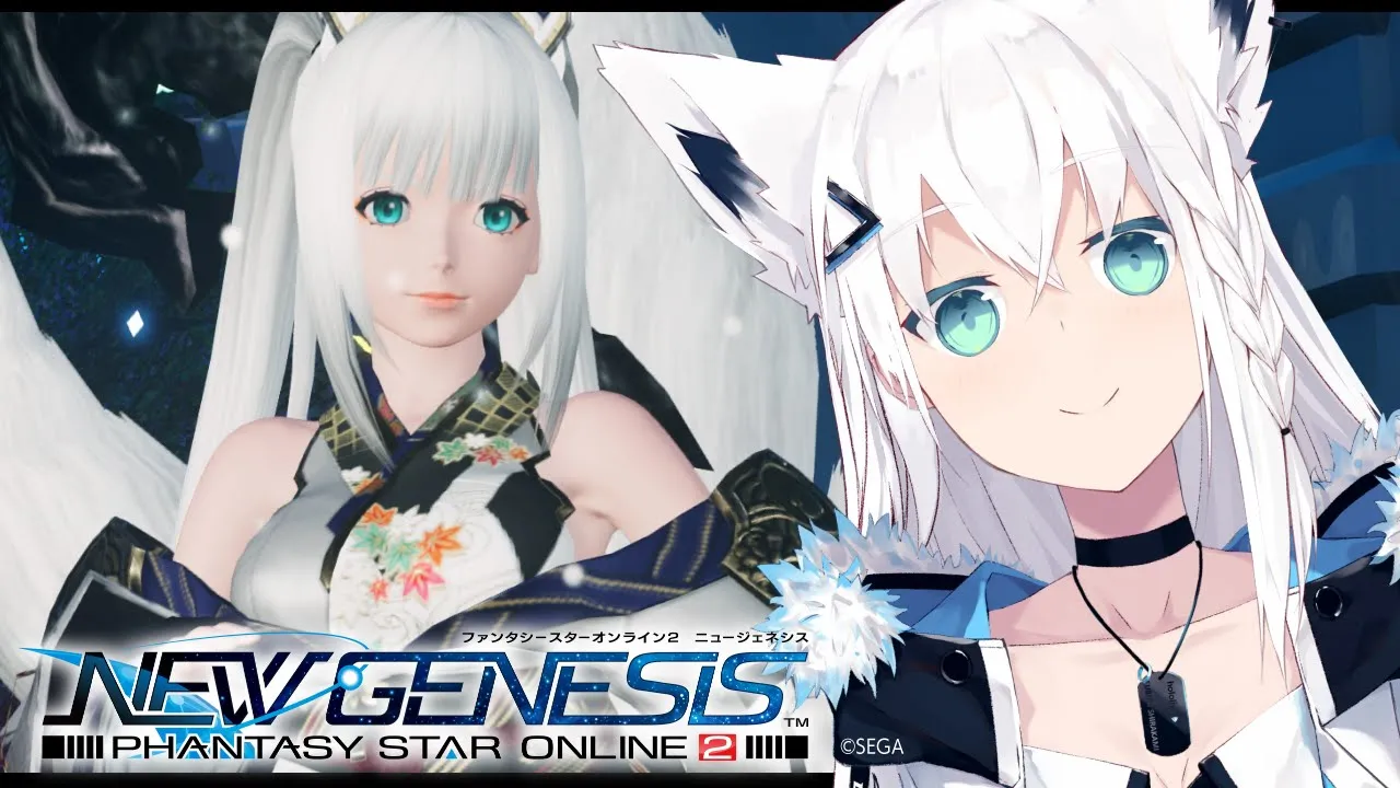 【PSO2 ニュージェネシス】今日はストーリーやっていく！ホロライブコラボ開催大感謝！【ホロライブ/白上フブキ】
