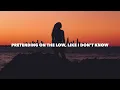 HUGEL & Dawty - Loosen Up (Lyrics) feat. Preston Harris