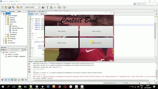 Combining Modules in JavaFX FXML Contact Book Application 7
