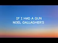Noel Gallagher's High Flying Birds - If I Had A Gun (Lyrics Music)
