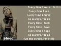 Download Lagu j-hope - on the street (solo version) (Lyrics Rom/Eng)
