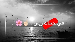 في حماك ربي غاية في رضاك      ستوريات دينية      حالات واتس اب دينية    اناشيد دينية      دندنها