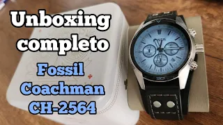 Fossil Coachman CH2564 unboxing
