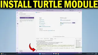 How To Install Turtle in VS Code