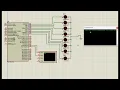 UART Communication protocol simulation PIC16F877A Microcontroller