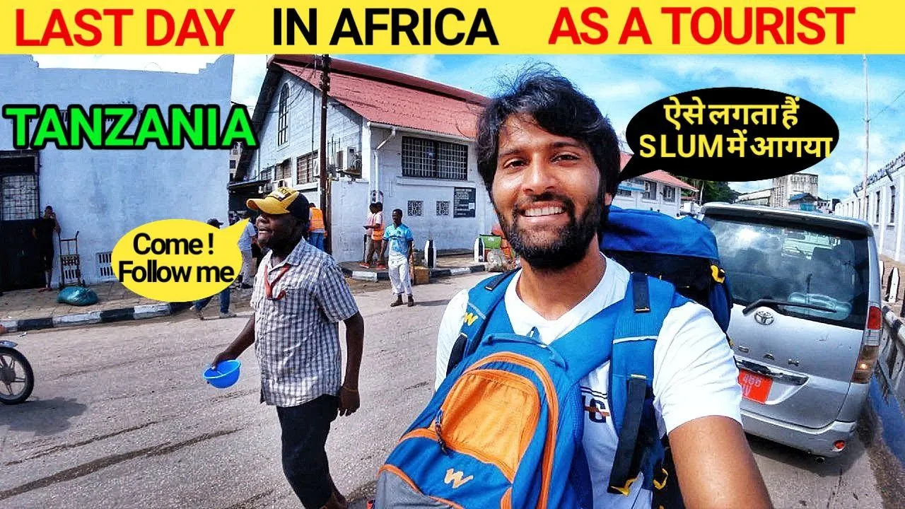 MY LAST DAY IN AFRICA , EXPLORING DAR ES SALAAM TANZANIA, INDIAN IN TANZANIA, THE INDO TREKKER