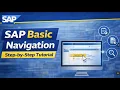 SAP Navigation Basics Most Important Concepts for Beginners