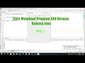 Cara Membuat Program Java GUI Window -