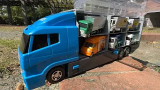 13 toy cars—we searched for them and played with them in the park this autumn!