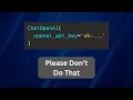 Python Secure API keys with DotEnv or OS Variables