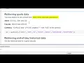 How to Retrieve Data from Barchart OnDemand Using MATLAB
