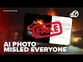 Cal Fire owner clarify AI altered photo of Lassen Steakhouse fire