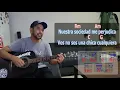 Cómo Eran las Cosas - Babasonicos ( cover acustico ) + Letra + Acordes de guitarra