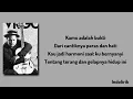 Bukti - Virgoun | Lirik Lagu