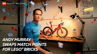 Andy Murray Swaps Match Points for LEGO® Bricks