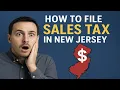 How to file sales tax in New Jersey New Portal Guest Return US Sales Tax US Tax