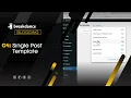 04 Create a single post template title meta data and content Breakdance for WordPress Module 3