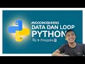 NGODING OLAH DATA DAN LOOPING PYTHON DI PROGATE - BELAJAR BARENG