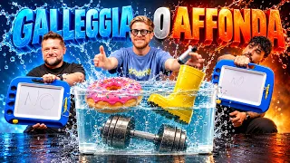 GALLEGGIA O AFFONDA CHALLENGE CON COLPO DI SCENA FINALE - PER LA PRIMA VOLTA SI SFIDANO DADDA E STE!