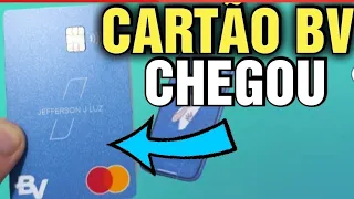CHEGOU MEU CARTÃO BV FINANCEIRA  MASTERCARD
