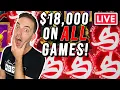 I Spun 1 000 on EVERY GAME in BCSlots Area at Plaza Part 1