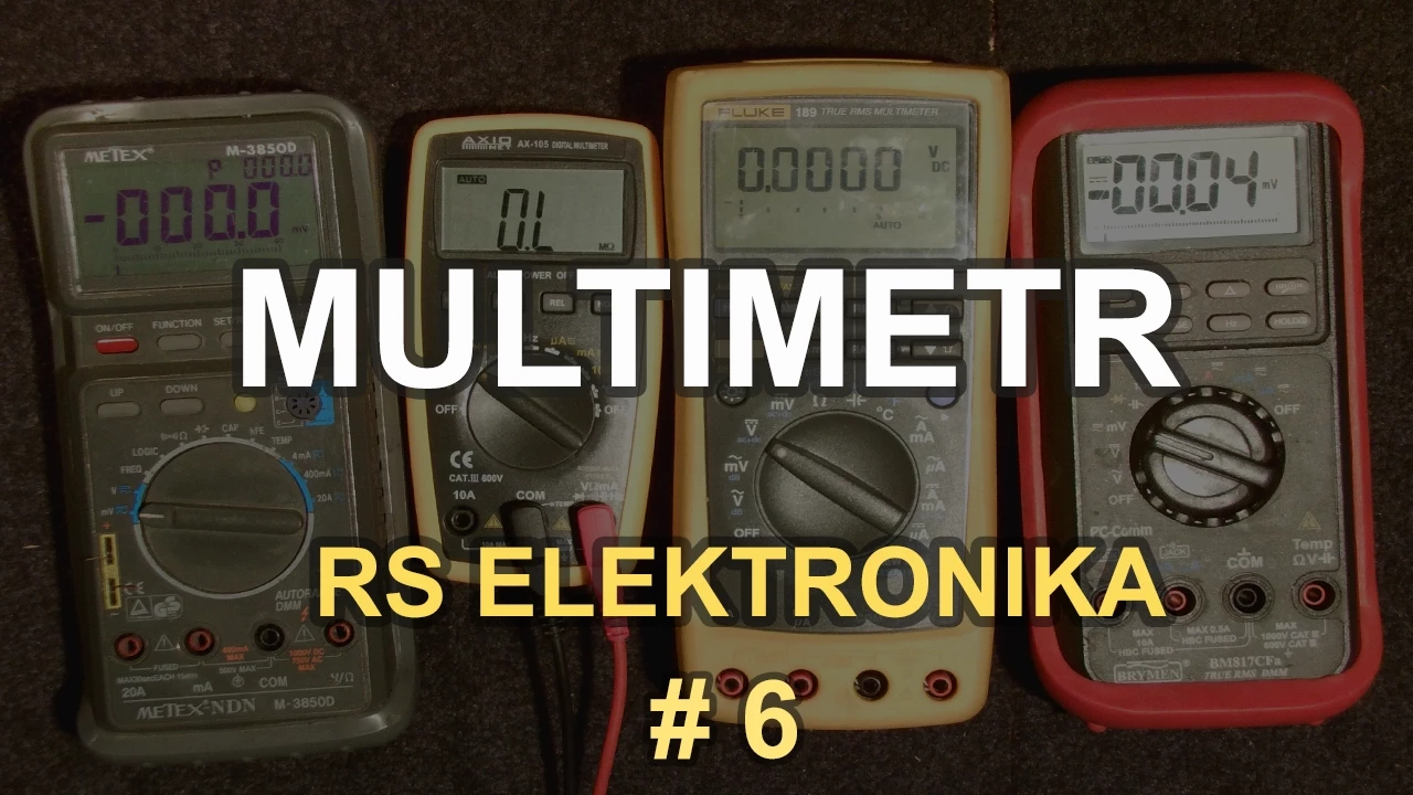 Multimetr - [RS Elektronika] # 6