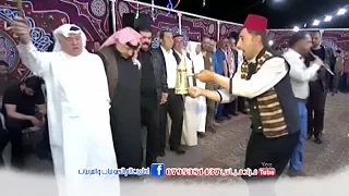 علاء عبدالمجيد مع مجوز علاء الحوشان دبكة درازي ثقل تعاليل حورانية من افراح القرفان 