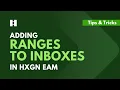 Download Lagu Adding Ranges to Inboxes in HxGN EAM | DigitalThinker Inc.