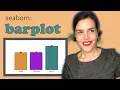Seaborn Bar Plot Tutorial How to make and style a barplot with Seaborn Python