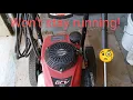 Fixing a Pressure Washer that Won t Stay Running It starts and shuts down