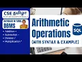 5 9 SQL Arithmetic Operations with Syntax and Example - Made easy