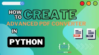 Python Extract PDF Content Advanced PDF Converter App