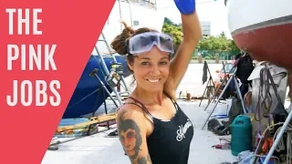 Stripping paint with Bonita | Sailboat Refit, the little jobs (Sailing Nandji) Ep 125