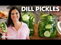 How to Make Refrigerator Crunchy Dill Pickles Homemade Quick Pickles Allrecipes