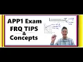 AP Physics 1 Exam Tips FRQ